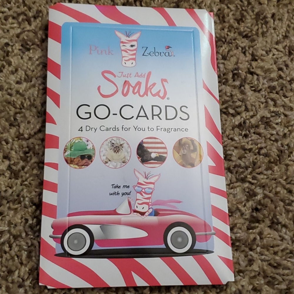 Pink Zebra Go-Cards